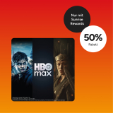 HBO Max Standard à 8,45 € par mois au lieu de 16,90 € – pendant 6 mois / utilisation de 350 points à partir du statut Argent