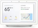 L’assistant Google Home Hub avec écran d’accueil tactile (gris clair/Craie, importé d’Amérique) : commande vocale Smart Home