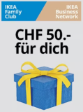 [Pratteln] Bon d’achat IKEA d’une valeur de 50 CHF pour tout achat d’une valeur de 250 CHF (uniquement le 25 juillet)