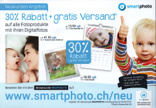 Chez Smartphoto : 30% sur tout pour les nouveaux clients!