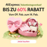 Jusqu’à 60% de réduction + codes promotionnels chez AliExpress