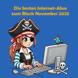 Les meilleurs abonnements Internet pour le Black November 2025 en fibre optique, cuivre et câble – l’aperçu de Preispirat