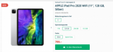 iPad Pro 2020 11″ 128 GB pour 799.00 CHF chez Microspot