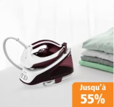 Jusqu’à 55% de réduction sur les fers à repasser et centrales vapeur chez Fust