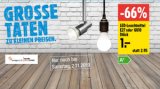 1 CHF pour des ampoules LED E27 et GU10 chez Jumbo