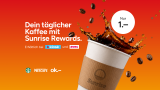 Du café pour seulement 1 CHF chez k kiosk & avec / 40 points avec le statut Gold
