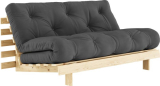 Karup Design Roots (3 places, canapé-lit) Gris foncé Naturel ou Natural
