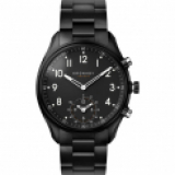 La montre connectée Kronaby Apex 43mm, bracelet noir en acier inox chez Interdiscount