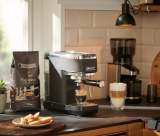 Machine à expresso à levier »Lapressa«, noire