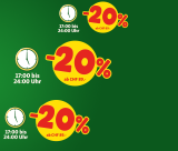 Aujourd’hui, “Late Night Shopping” chez Fressnapf – 20% de réduction sur tout à partir de 89 CHF.-