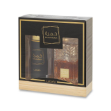 Lattafa Khamrah Eau de Parfum Set 100 ml + Vaporisateur 200 ml chez Manor