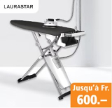 Réduction Fust – Économisez jusqu’à 600 CHF sur les systèmes de repassage Laurastar