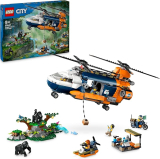 LEGO City Jungle Explorer Helicopter, Adventure Playset for Kids 8 Years and Up