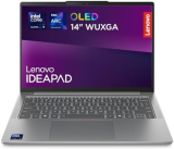 Ordinateur portable Lenovo IdeaPad Slim 5i, écran OLED WUXGA 14 pouces, processeur Ultra 9 185H, SSD de 1 To, 32 Go de mémoire vive, clavier allemand