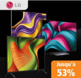 Semaines de la marque LG chez Fust – Jusqu’à 53% de réduction sur les téléviseurs et barres de son