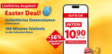 Lidl Connect : “Smart Abo Surf Call” avec 56% de réduction / Pas de durée minimale ni de frais d’activation / Réseau Salt /