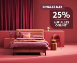 Journée des célibataires – 25% de réduction sur tout en ligne* chez LIVIQUE