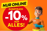 Rabais en ligne supplémentaire de 10 % chez LIPO – seulement jusqu’au 03.11.2025