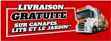 LIPO : Livraison gratuite des canapés, lits et articles de jardin à partir d’une valeur de commande de 199 CHF