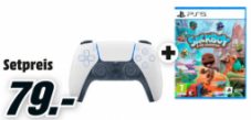 Manette Sony Playstation 5 Dualsense + le jeu Sackboy: A Big Adventure chez MediaMarkt