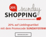 Sunday Shopping chez Manor : 20% sur plusieurs catégories seulement aujourd’hui !