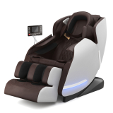 Fauteuil de massage SERENE blanc/marron