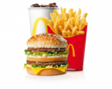 Menu McDonald’s gratuit (avec l’application Poinz active)