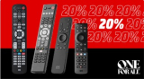 Réduction MediaMarkt – 20% de réduction sur toutes les télécommandes universelles One For All