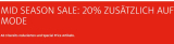 Soldes de mi-saison chez Manor – 20% de réduction supplémentaire sur les articles de mode soldés