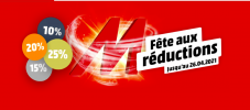 Le festival des rabais chez MediaMarkt : Beaucoup de bons plans