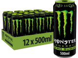 Monster Energy Drink Energy Zero Sugar 12 x 0.5 l chez Brack