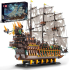 Mould King 13197 navire pirate « Flying Dutchman » (4 364 briques de construction) au meilleur prix jamais atteint sur Amazon