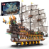 Mould King 13197 Briques de construction du navire pirate Flying Dutchman (4364 pièces) sur Amazon au meilleur prix jamais atteint