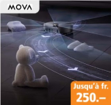 Jusqu’à CHF 250.– de réduction sur les robots aspirateurs MOVA chez Fust