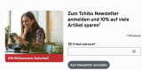 Code promo Tchibo de 10% pour inscription à la newsletter – Économisez maintenant