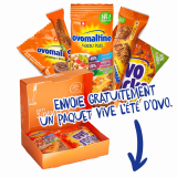 Offrez un pack « Vive l’été  » d’Ovo GRATUIT avec les produits Ovomaltine