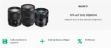 10% de réduction sur les objectifs Sony chez Microspot