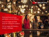 SBB Christmas’n’Rail – Réduction de 10 CHF