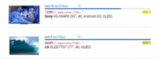 La solde « Home Cinéma » bat son plein chez digitec: La télévision Sony OLED 55AF8 pour 1299 CHF et la LG 77G7 pour 4499 CHF !