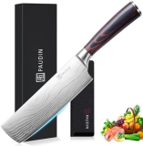 Paudin 5Cr15Mov Couteau de cuisine Couteau de chef Couteau universel en acier inoxydable allemand