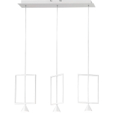 Suspension Dane Métal Blanc chez LUMIMART