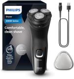 Rasoir Philips Shaver Series 3000X pour rasage sur peau sèche ou humide avec SkinProtect sur Amazon (X3001/00)