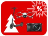 Jusqu’à 37% de réduction sur la photographie, la vidéo, les drones et la mobilité électrique chez MediaMarkt