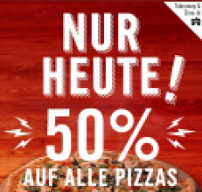 50% sur toutes les pizzas chez Dominos