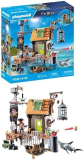 PLAYMOBIL Pirates 71792 Port des Pirates avec Prison des Boucaniers, Figurines de Pirates, Jouet pour Enfants à Partir de 4 Ans