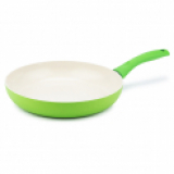 Poêle Kuhn Rikon Colori Cucina pour induction en Céramique, couleur verte, 24 cm ou 28 cm