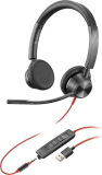 Poly Blackwire 3325 USB-A + 3.5mm Stereo Headset (filaire, USB-A)