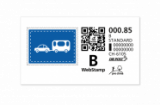 12 timbres Webstamps B-Post  2 CHF moins chers