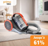 Jusqu’à 61% de réduction sur les aspirateurs et les fers à repasser Primotec chez Fust