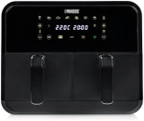 Princesse Friteuse à air chaud avec double chambre, capacité de 2 x 4 L, 2400 watts